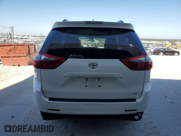 2020 Toyota Sienna LE Auto Access Seat with VIN 5TDKZ3DC2LS081721, listed as a Copart auction lot 63056365 with 67,679 mi miles and Clean title. Bid and sale history available at DreamBid. Image 6.