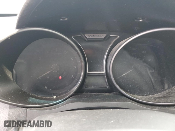 2013 Hyundai Veloster Turbo with VIN KMHTC6AE8DU117854, listed as a Copart auction lot 56469385 with Not provided miles and Salvage title. Bid and sale history available at DreamBid. Image 9.