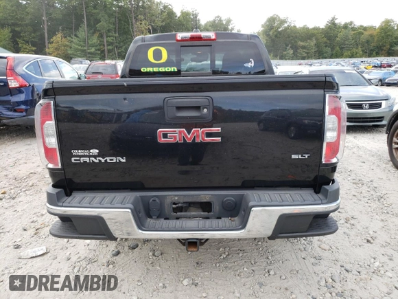 2016 GMC Canyon 4WD SLT with VIN 1GTG6DE3XG1205319, listed as a Copart auction lot 72036294 with 148,813 mi miles and Salvage Title. Bid and sale history available at carsss.com. Image 6.