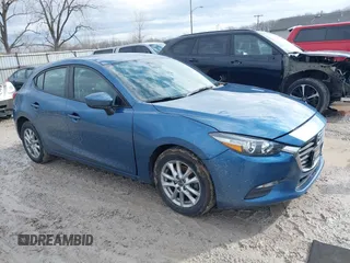2018 Mazda 3 Sport with VIN 3MZBN1K74JM201762, listed as a IAAI auction lot 41672252 with 83,852 mi miles and . Bid and sale history available at DreamBid. Image 1.