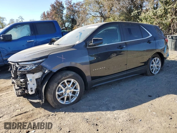 2023 Chevrolet Equinox LT with VIN 3GNAXJEG3PL254530, listed as a Copart auction lot 77158714 with 8,856 mi miles and Clean title. Bid and sale history available at DreamBid. Image 1.