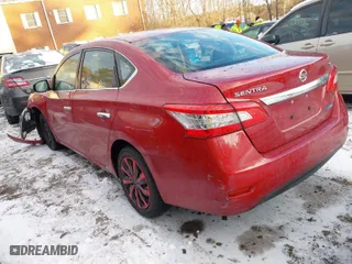 2014 Nissan Sentra S with VIN 3N1AB7AP2EL647421, listed as a IAAI auction lot 41187310 with 172,063 mi miles. Bid and sale history available at carsss.com. Image 3.