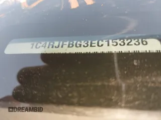 2014 Jeep Grand Cherokee Limited with VIN 1C4RJFBG3EC153236, listed as a IAAI auction lot 41858900 with 151,361 mi miles and . Bid and sale history available at DreamBid. Image 9.
