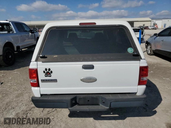2006 Ford Ranger XL with VIN 1FTYR10D96PA53703, listed as a Copart auction lot 43876215 with 38,322 mi miles and Salvage Title. Bid and sale history available at DreamBid. Image 6.