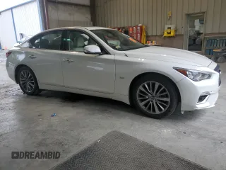 2020 Infiniti Q50 Luxe z VIN JN1EV7AR5LM251190, wystawiony jako Copart lot #57775625 z przebiegiem 47 916 mil mil oraz Szkoda całkowita • Salvage title. Historia ofert i sprzedaży dostępna na DreamBid. Obrazek 4.