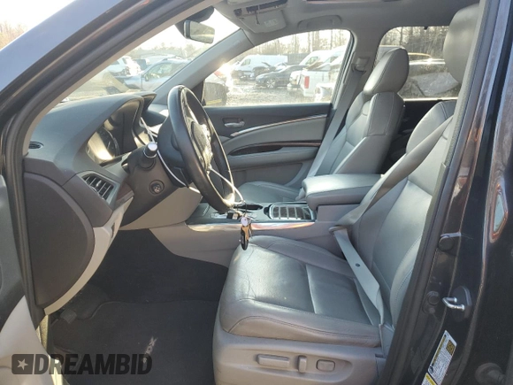 2016 Acura MDX w/Advance with VIN 5FRYD4H90GB034838, listed as a Copart auction lot 44778215 with 0 mi miles and Salvage Title. Bid and sale history available at carsss.com. Image 7.
