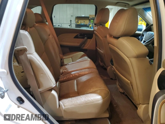 2008 Acura MDX with VIN 2HNYD282X8H536495, listed as a Copart auction lot 46929435 with 203,716 mi miles and Salvage Title. Bid and sale history available at DreamBid. Image 11.
