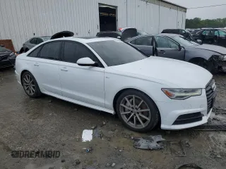 2018 Audi A6 Premium Plus with VIN WAUG8AFCXJN045091, listed as a Copart auction lot 58022345 with 70,815 mi miles and Salvage title. Bid and sale history available at DreamBid. Image 4.