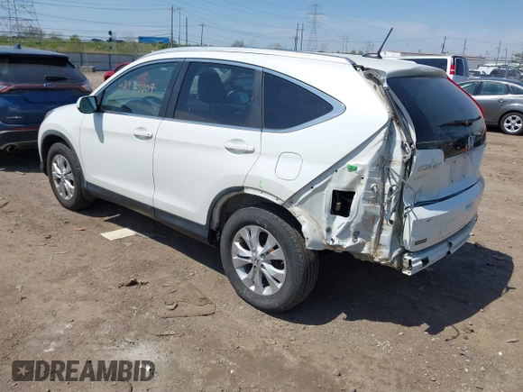 2014 Honda CR-V EX-L with VIN 5J6RM4H7XEL055141, listed as a IAAI auction lot 42074009 with 127,777 mi miles. Bid and sale history available at carsss.com. Image 3.