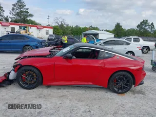 2025 Nissan Z Performance with VIN JN1BZ4BH2SM411231, listed as a IAAI auction lot 42030511 with 251 mi miles and . Bid and sale history available at DreamBid. Image 14.