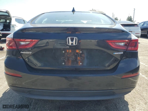 2019 Honda Insight EX with VIN 19XZE4F50KE026174, listed as a Copart auction lot 50222545 with 98,066 mi miles and Salvage Title. Bid and sale history available at carsss.com. Image 6.