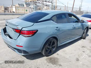 2024 Nissan Sentra SR with VIN 3N1AB8DV8RY388197, listed as a IAAI auction lot 42227247 with 8,928 mi miles and . Bid and sale history available at DreamBid. Image 4.