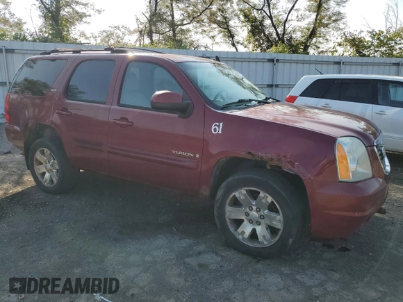 2007 GMC Yukon SLT with VIN 1GKFK13037J223714, listed as a Copart auction lot 70531174 with 277,273 mi miles and Clean Title. Bid and sale history available at carsss.com. Image 4.