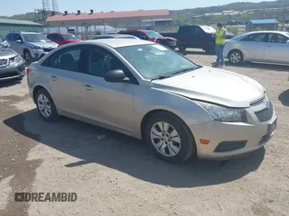 2014 Chevrolet Cruze LS with VIN 1G1PA5SG6E7227428, listed as a IAAI auction lot 42109063 with 145,654 mi miles and . Bid and sale history available at carsss.com. Image 1.