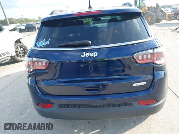 2020 Jeep Compass Latitude w/Sun/Safety Pkg with VIN 3C4NJCBB1LT224727, listed as a IAAI auction lot 41683813 with 36,107 mi miles. Bid and sale history available at carsss.com. Image 16.