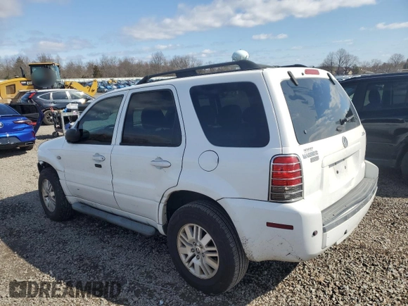 2006 Mercury Mariner Luxury with VIN 4M2CU571X6KJ18979, listed as a Copart auction lot 51033545 with 210,581 mi miles and Salvage title. Bid and sale history available at DreamBid. Image 2.