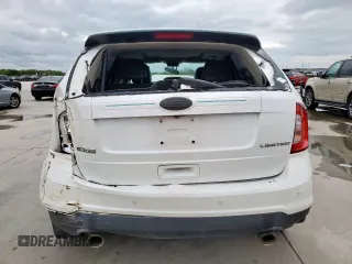 2013 Ford Edge Limited with VIN 2FMDK3KC5DBC81295, listed as a Copart auction lot 50650345 with 128,181 mi miles and Salvage Title. Bid and sale history available at carsss.com. Image 6.