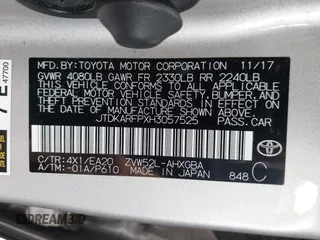 2017 Toyota Prius Plus z VIN JTDKARFPXH3057525, wystawiony jako IAAI lot #42356340 z przebiegiem 149 939 mil mil oraz . Historia ofert i sprzedaży dostępna na DreamBid. Obrazek 9.