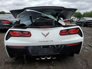 2016 Chevrolet Corvette 1LT with VIN 1G1YB2D76G5122190, listed as a Copart auction lot 66334334 with 32,918 mi miles and Salvage Title. Bid and sale history available at carsss.com. Image 6.