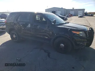 2015 Ford Utility Police Interceptor with VIN 1FM5K8AR9FGB98634, listed as a Copart auction lot 78644654 with 68,563 mi miles and Salvage Title. Bid and sale history available at carsss.com. Image 4.