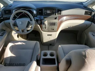 2013 Nissan Quest SV with VIN JN8AE2KP3D9071565, listed as a Copart auction lot 73502144 with 119,617 mi miles and Salvage Title. Bid and sale history available at carsss.com. Image 8.