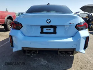 2023 BMW M2 with VIN 3MF13DM08P8D61938, listed as a Copart auction lot 54219205 with 17,311 mi miles and Salvage Title. Bid and sale history available at carsss.com. Image 6.