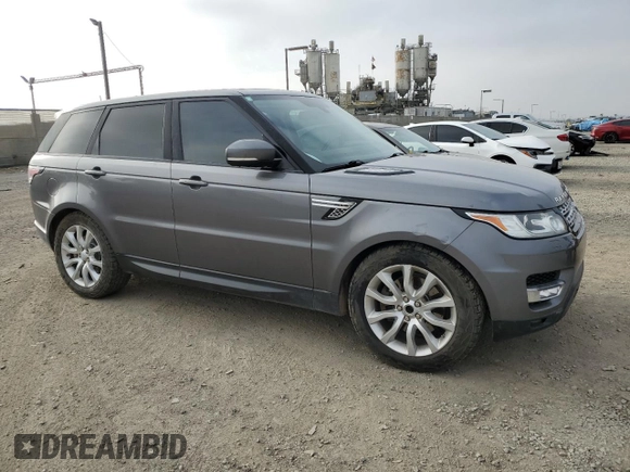2016 Land Rover Range Rover Sport V6 Diesel HSE with VIN SALWR2KF5GA648329, listed as a Copart auction lot 52997065 with 182,481 mi miles and Clean Title. Bid and sale history available at carsss.com. Image 4.