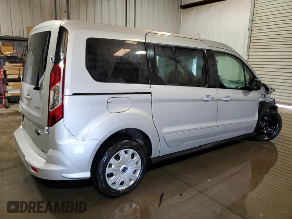 2022 Ford Transit Connect XLT with VIN NM0GS9F29N1534635, listed as a Copart auction lot 47667655 with 35,936 mi miles and Clean title. Bid and sale history available at DreamBid. Image 3.
