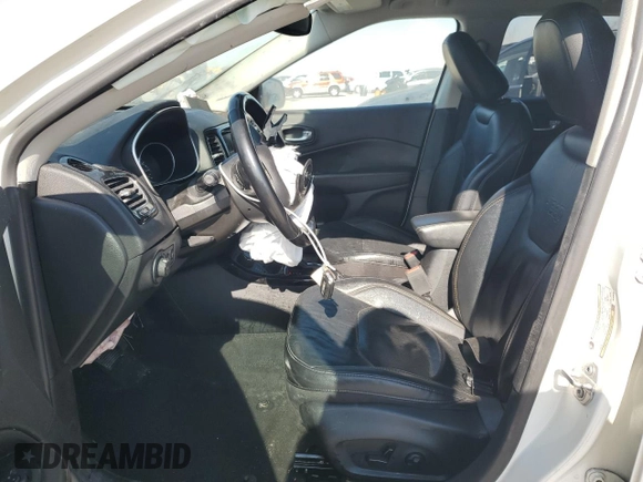 2021 Jeep Compass Limited with VIN 3C4NJDCB4MT556585, listed as a Copart auction lot 47428245 with 99,168 mi miles and Salvage Title. Bid and sale history available at DreamBid. Image 7.