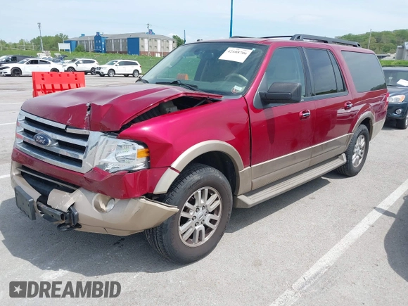 2014 Ford Expedition Max XLT with VIN 1FMJK1J53EEF38857, listed as a IAAI auction lot 42108706 with 166,498 mi miles and . Bid and sale history available at DreamBid. Image 16.
