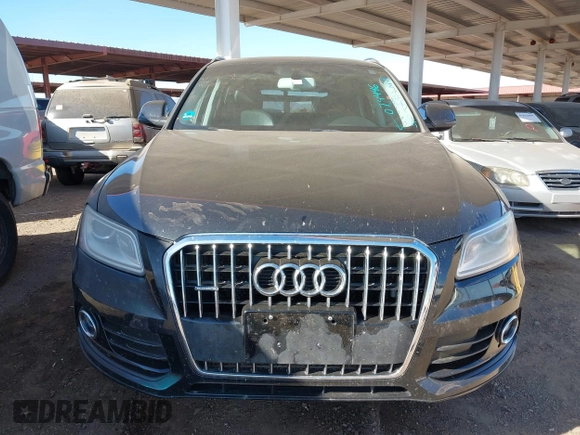 2014 Audi Q5 Premium Plus with VIN WA1LFBFP2EA074446, listed as a IAAI auction lot 41841181 with 157,810 mi miles. Bid and sale history available at carsss.com. Image 6.