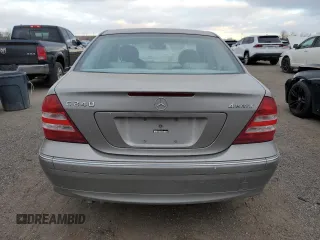 2005 Mercedes-Benz C 240 with VIN WDBRF81J75F611609, listed as a Copart auction lot 87253094 with 242,416 mi miles and Clean Title. Bid and sale history available at DreamBid. Image 6.