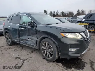 2019 Nissan Rogue SV with VIN 5N1AT2MT7KC840320, listed as a Copart auction lot 43450065 with 15,880 mi miles and Salvage Title. Bid and sale history available at carsss.com. Image 4.