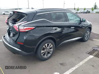 2016 Nissan Murano SL with VIN 5N1AZ2MH6GN110856, listed as a IAAI auction lot 42257177 with 99,596 mi miles and . Bid and sale history available at DreamBid. Image 4.