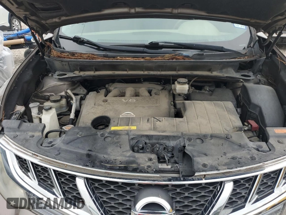 2012 Nissan Murano S with VIN JN8AZ1MU5CW120377, listed as a Copart auction lot 64497414 with 138,984 mi miles and Clean Title. Bid and sale history available at carsss.com. Image 11.