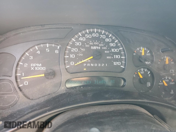2006 Chevrolet Suburban LS with VIN 1GNEC16Z16J142571, listed as a Copart auction lot 73368094 with 314,022 mi miles and Salvage Title. Bid and sale history available at carsss.com. Image 9.