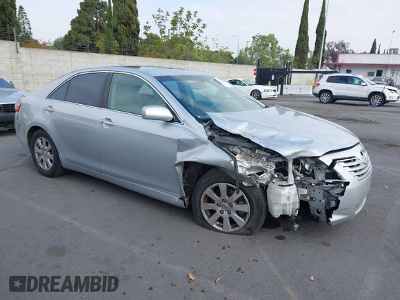 2007 Toyota Camry LE with VIN 4T1BK46K67U542687, listed as a IAAI auction lot 42182009 with 121,136 mi miles and . Bid and sale history available at DreamBid. Image 1.