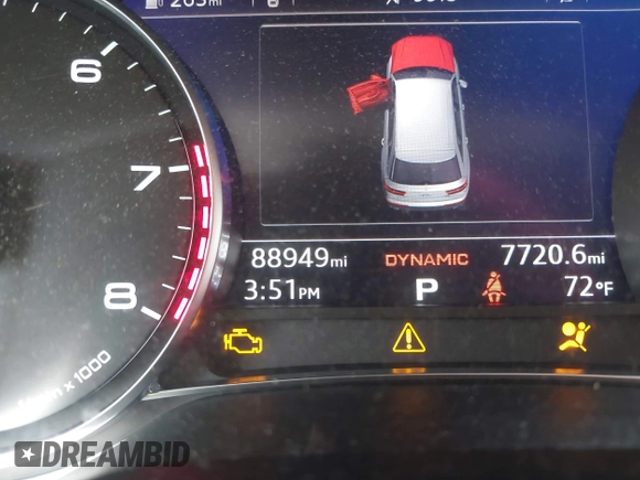 2017 Audi Q7 Premium Plus z VIN WA1LHAF72HD038067, wystawiony jako IAAI lot #41835136 z przebiegiem 88 949 mil mil oraz . Historia ofert i sprzedaży dostępna na DreamBid. Obrazek 15.
