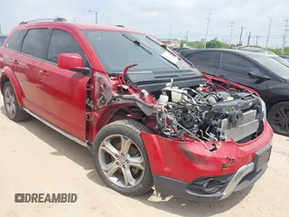 2017 Dodge Journey Crossroad Plus with VIN 3C4PDCGB0HT516790, listed as a IAAI auction lot 42163532 with 83,189 mi miles. Bid and sale history available at carsss.com. Image 1.