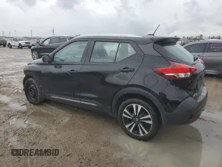 2020 Nissan Kicks SR with VIN 3N1CP5DV4LL536343, listed as a Copart auction lot 50825965 with 78,744 mi miles and Salvage Title. Bid and sale history available at carsss.com. Image 2.