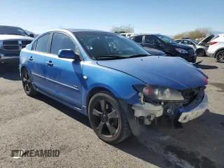 2005 Mazda 3 s with VIN JM1BK323351282552, listed as a Copart auction lot 45312605 with 214,636 mi miles and Salvage Title. Bid and sale history available at carsss.com. Image 4.