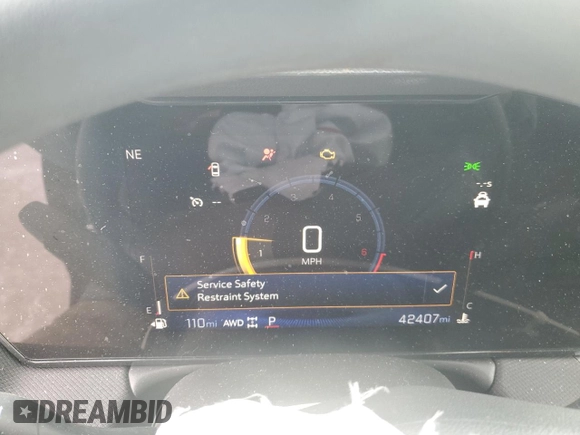 2024 Chevrolet TrailBlazer LS with VIN KL79MNSL7RB144272, listed as a Copart auction lot 43542035 with 42,407 mi miles and Non Repairable. Bid and sale history available at DreamBid. Image 9.