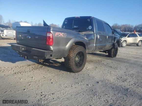 2015 Ford Super Duty F-250 SRW Lariat with VIN 1FT7W2BT3FEA37765, listed as a Copart auction lot 89349985 with 272,697 mi miles and Salvage Title. Bid and sale history available at carsss.com. Image 3.