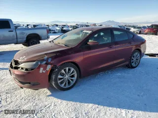 2015 Chrysler 200 S with VIN 1C3CCCDG5FN644333, listed as a Copart auction lot 42061105 with 119,736 mi miles and Salvage Title. Bid and sale history available at carsss.com. Image 1.