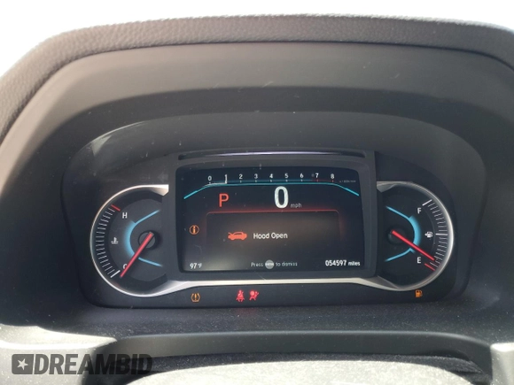 2019 Honda Passport Touring with VIN 5FNYF7H93KB004402, listed as a Copart auction lot 57576185 with 54,597 mi miles and Salvage title. Bid and sale history available at DreamBid. Image 9.