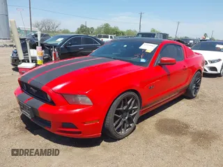 2014 Ford Mustang GT with VIN 1ZVBP8CF3E5311108, listed as a IAAI auction lot 42050082 with 149,675 mi miles and . Bid and sale history available at DreamBid. Image 2.