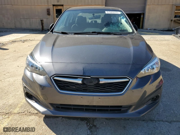 2019 Subaru Impreza Premium with VIN 4S3GKAC69K3618840, listed as a Copart auction lot 87620555 with 78,256 mi miles and Salvage Title. Bid and sale history available at carsss.com. Image 5.