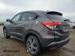 2022 Honda HR-V EX-L with VIN 3CZRU6H70NM758127, listed as a Copart auction lot 84771514 with 45,076 mi miles and Salvage Title. Bid and sale history available at DreamBid. Image 2.