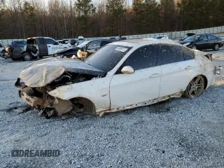 2008 BMW 3 Series 335i with VIN WBAVB77508NM06155, listed as a Copart auction lot 88689615 with 0 mi miles and Salvage Title. Bid and sale history available at carsss.com. Image 1.