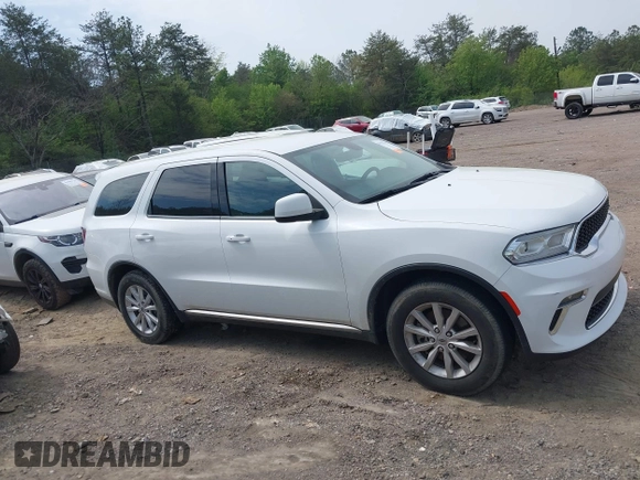 2021 Dodge Durango SXT Plus with VIN 1C4RDHAG0MC631485, listed as a IAAI auction lot 41914149 with 75,996 mi miles and . Bid and sale history available at DreamBid. Image 13.